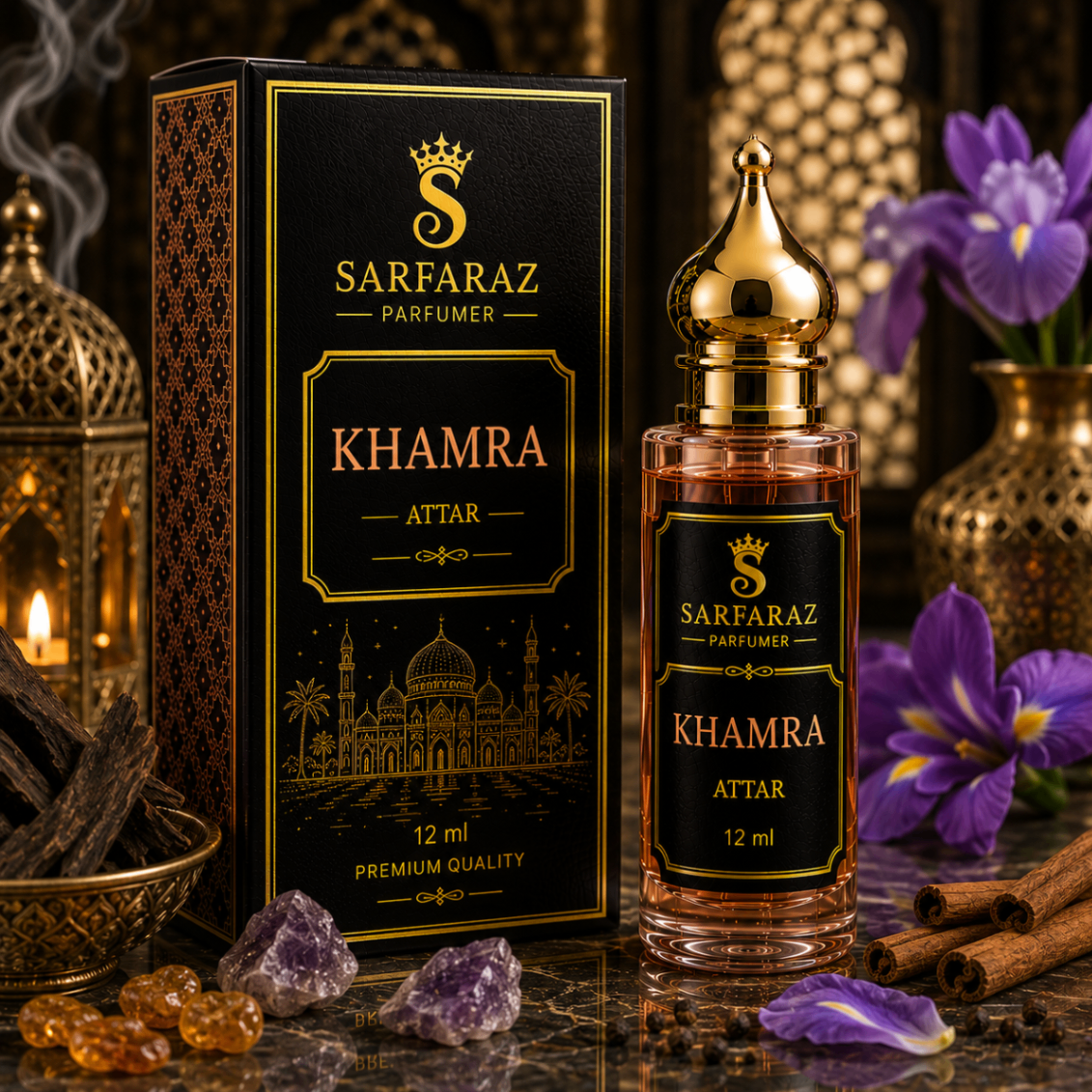 Khamra Attar — Arabic Oudh by Sarfaraz Parfumer
