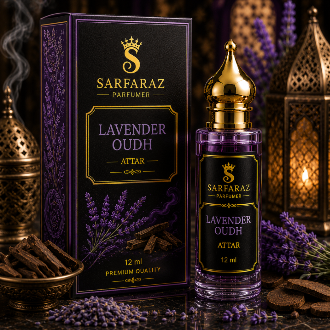 Lavender Oudh Attar — Arabic Oudh by Sarfaraz Parfumer
