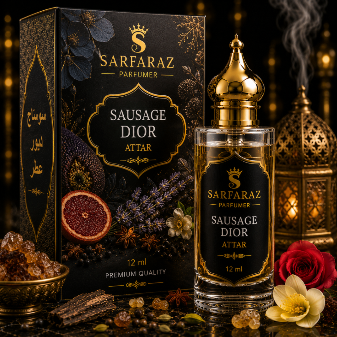 Sausage Dior Attar — Premium Attars by Sarfaraz Parfumer